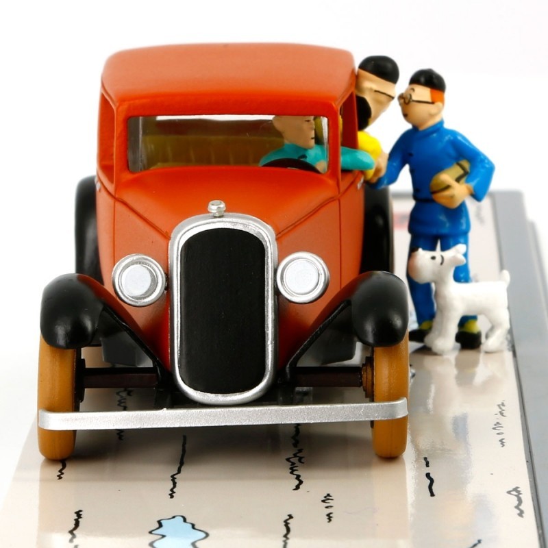 Moulinsart Tintin Voiture De Wang Jen Ghi Coll Transport