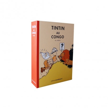 Moulinsart Tintin Coffret Tintin Et Milou Au Congo Lion