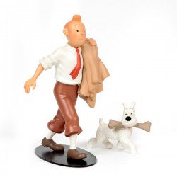 Tintin Aurore - statuette résine 20 cm