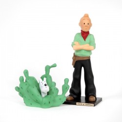Acheter-Figurine Tintin n°30 Tintin en cowboy-pas cher