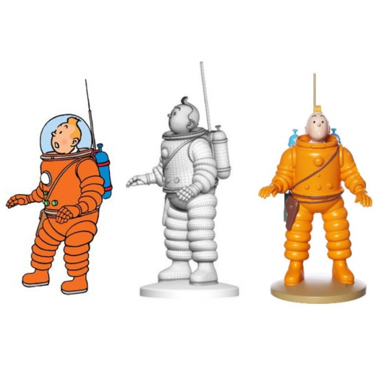 Tintin Scaphandre - Figurines