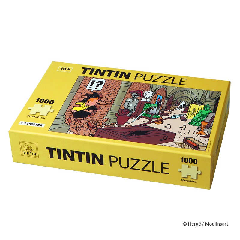 Tintin Puzzle, Moulinsart Original Hergé