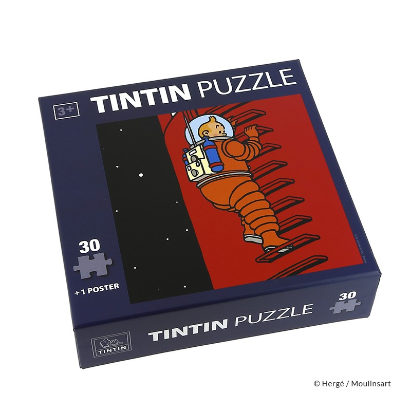 HERGE - PUZZLE Tintin - On A Marche Sur La Lune - Complet - (1950) EUR  132,00 - PicClick FR