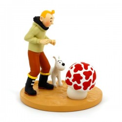 Tintin & Milou en route figurine en résine Hergé - ie BD Librairie BD  à Paris