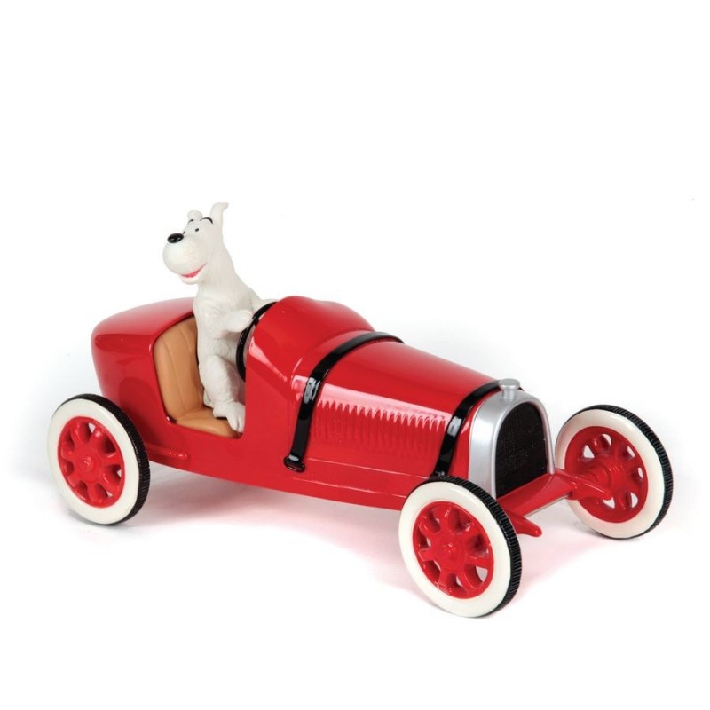 Figurine Moulinsart Tintin Voiture Amilcar Milou