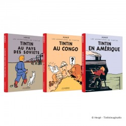 Tintin T2 - Tintin au Congo colorisé - C - TL - 500 exemplaires