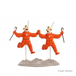 Pixi Moulinsart Tintin - Dupont et Dupond Cosmonautes (cannes fines)